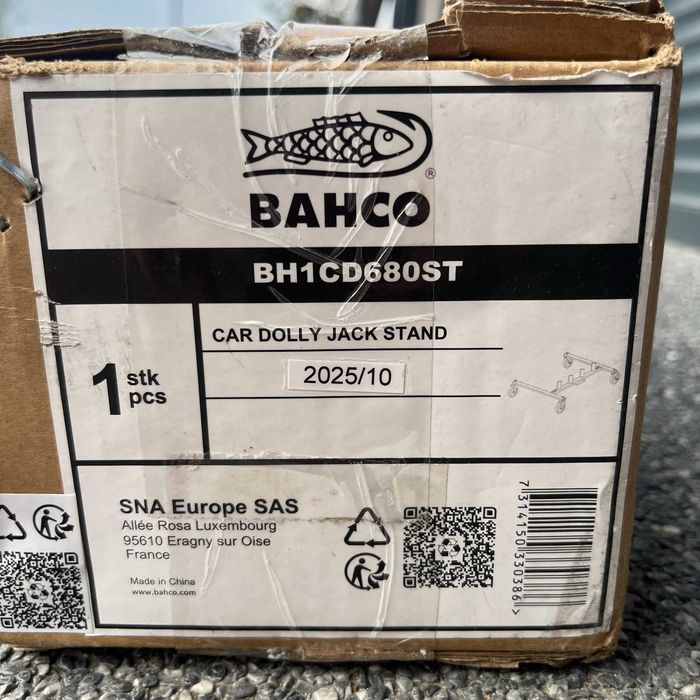 Stojak Do Przechowywania Wózków Samochodowych Bahco BH1CD680ST Nowy
