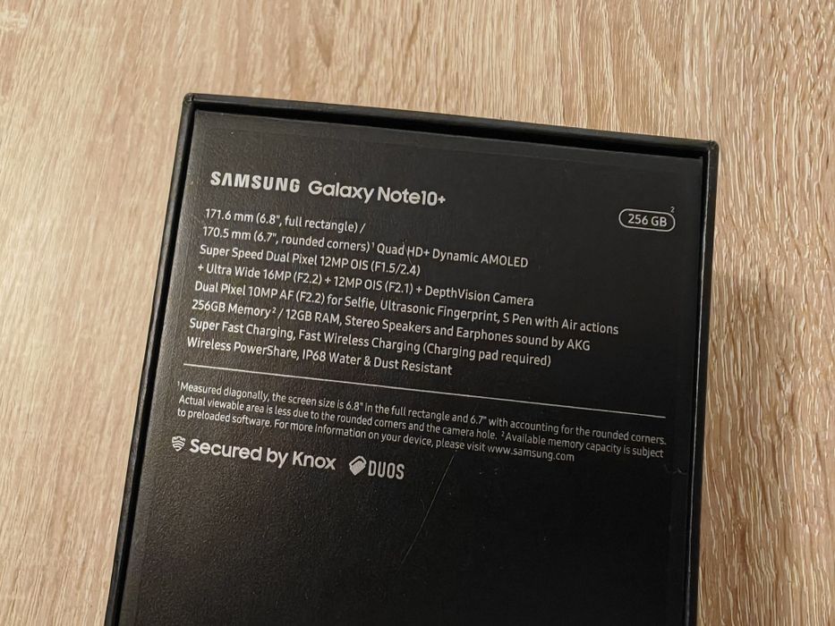 Pack Samsung Note 10+ plus (12gb RAM/256gb ROM)+oferta Galaxy Watch 3