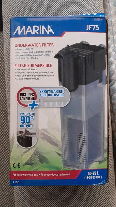 Filtro aquário 50 a 75 litros