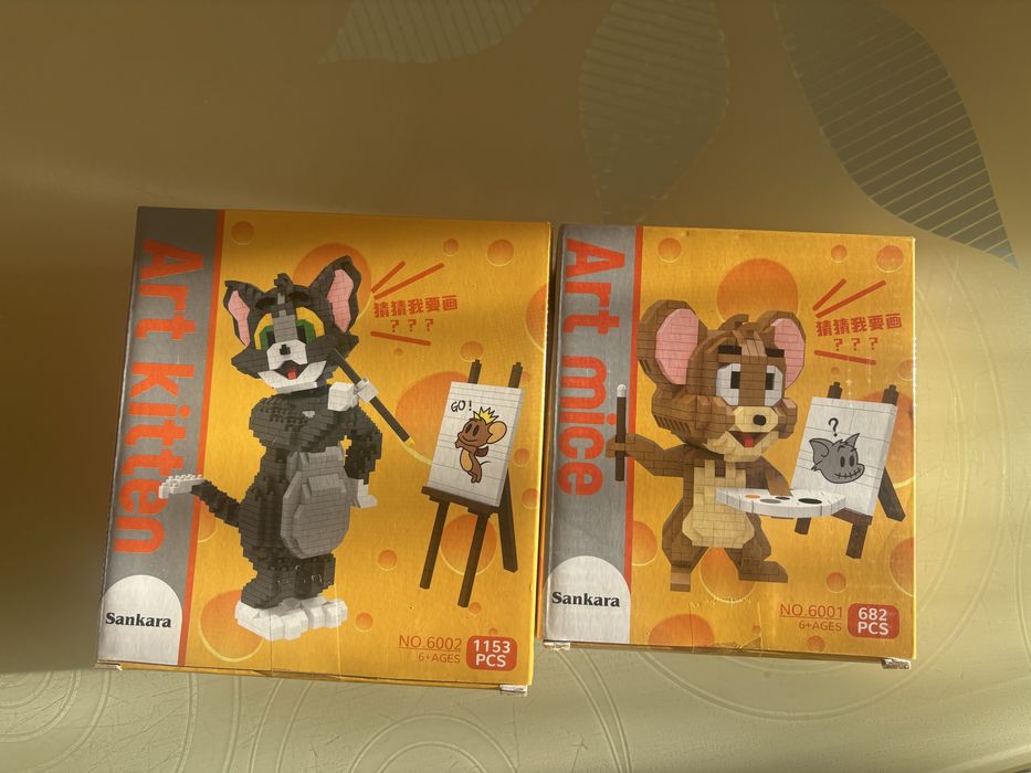 Конструктор Том і Джері. Новий 3д набір. Лего Подарунок. Ціна за Тома