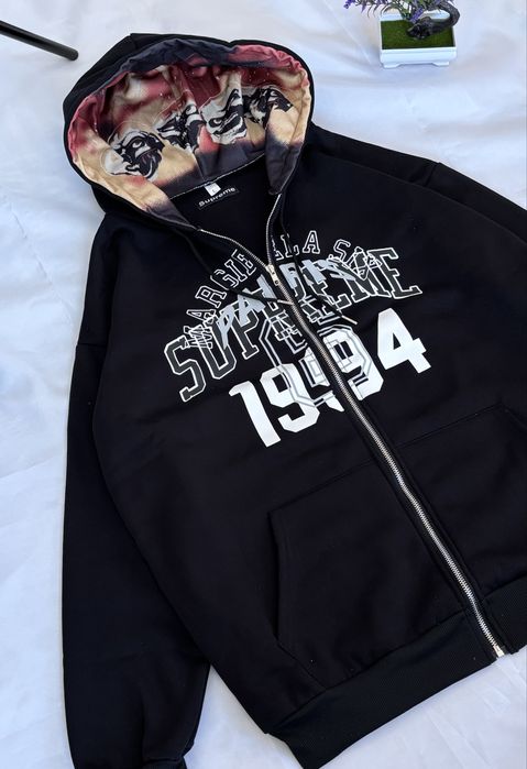Худі Supreme x Maison Margiela Топове Худі Зіпка Зіп-худі