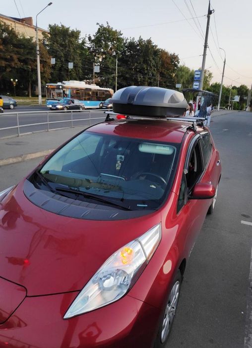 Алюминевые аэропоперечны N 67 P 38 на Nissan LEAF