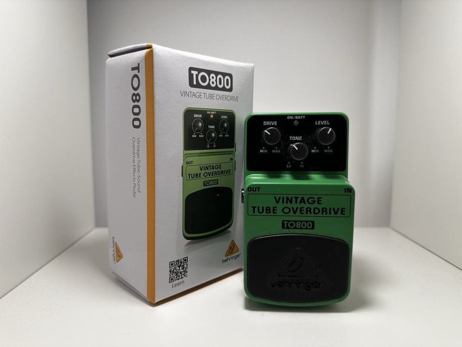 3 pedais de guitarra Behringer (Overdrive, Compressor, Afinador)