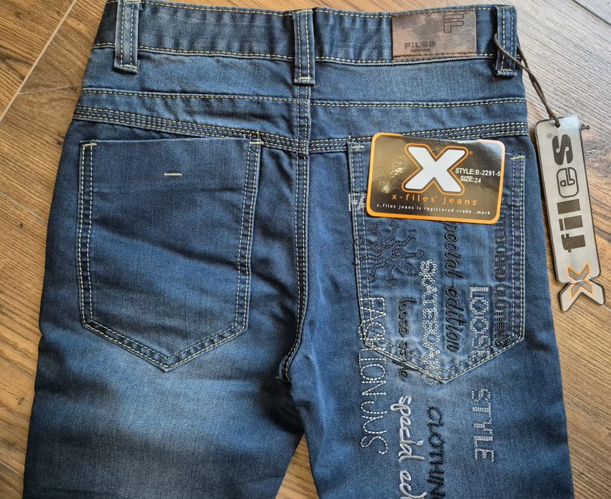 X-files Jeans 24 Nowe