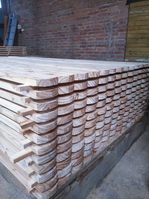 Sztachety olchowe modrzewiowe dembowe