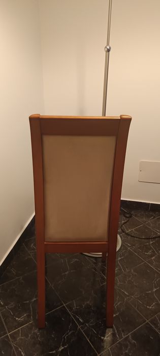 Mesa de sala de jantar com conjunto de 6 cadeiras