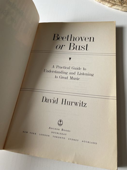 David Hurwitz Beethoven or Bust