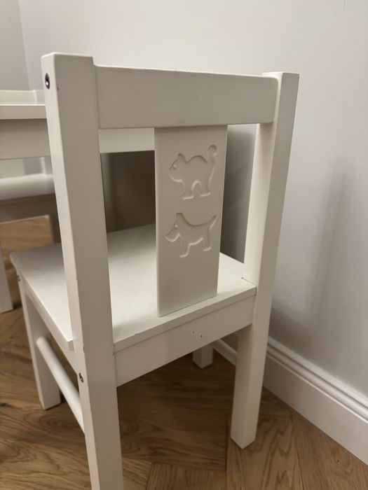 Ikea Kritter komplet stolik+2 krzesełka