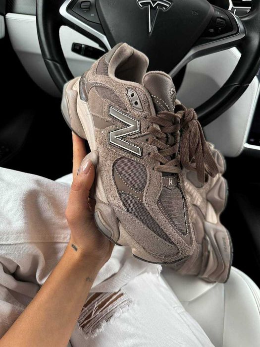 Кроссовки New Balance 9060 Beige Brown/NB Кросівки Жіночі НьюБеланс