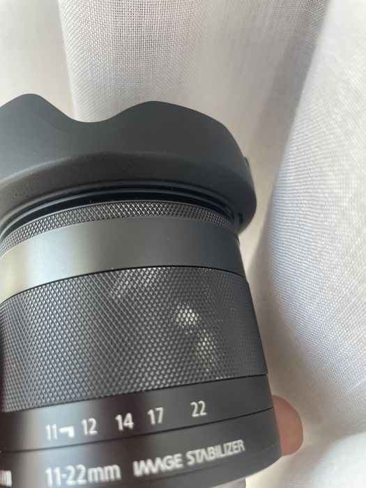 Canon 11-22mm + Bateria LP-E12 + Extras