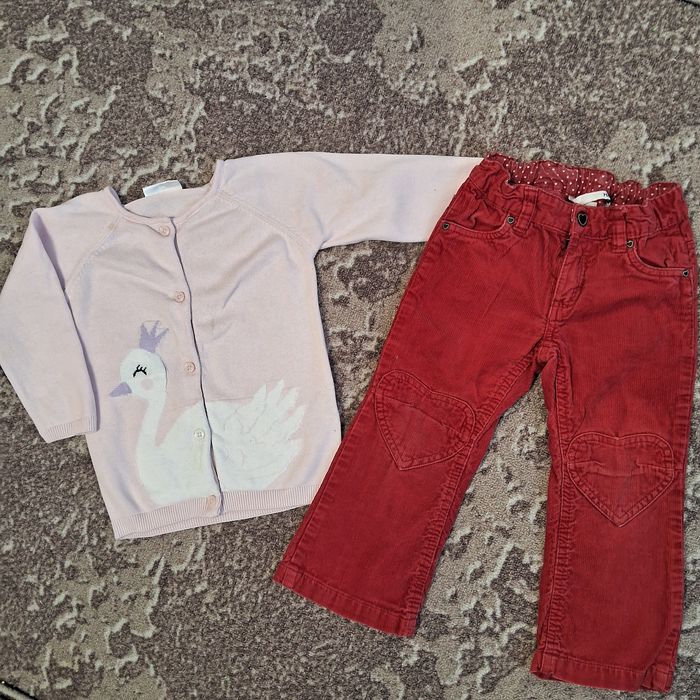 Одяг теплий пакетом для дівчинки розмір 92