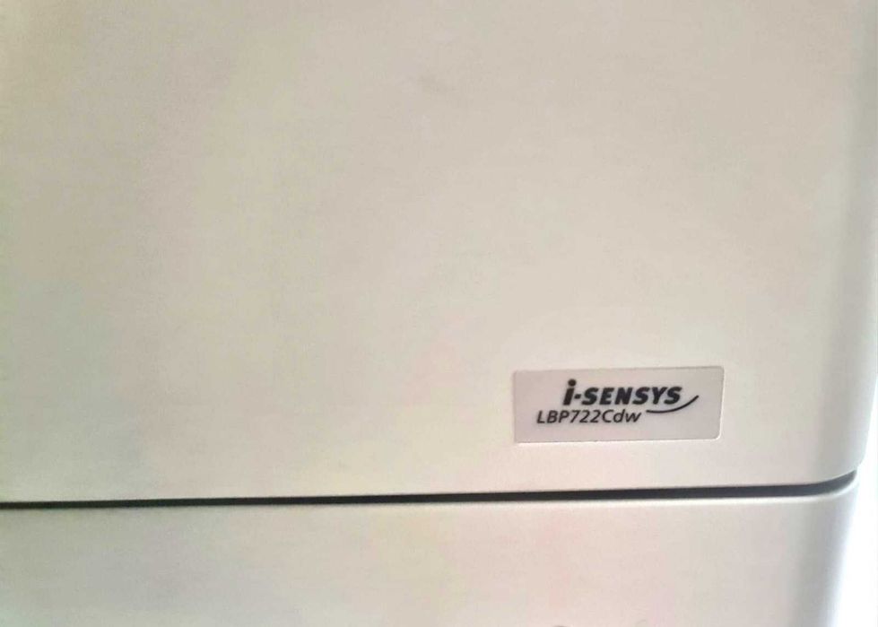 Impressora Canon i-Sensys LBP722Cdw tinteiros a 100%