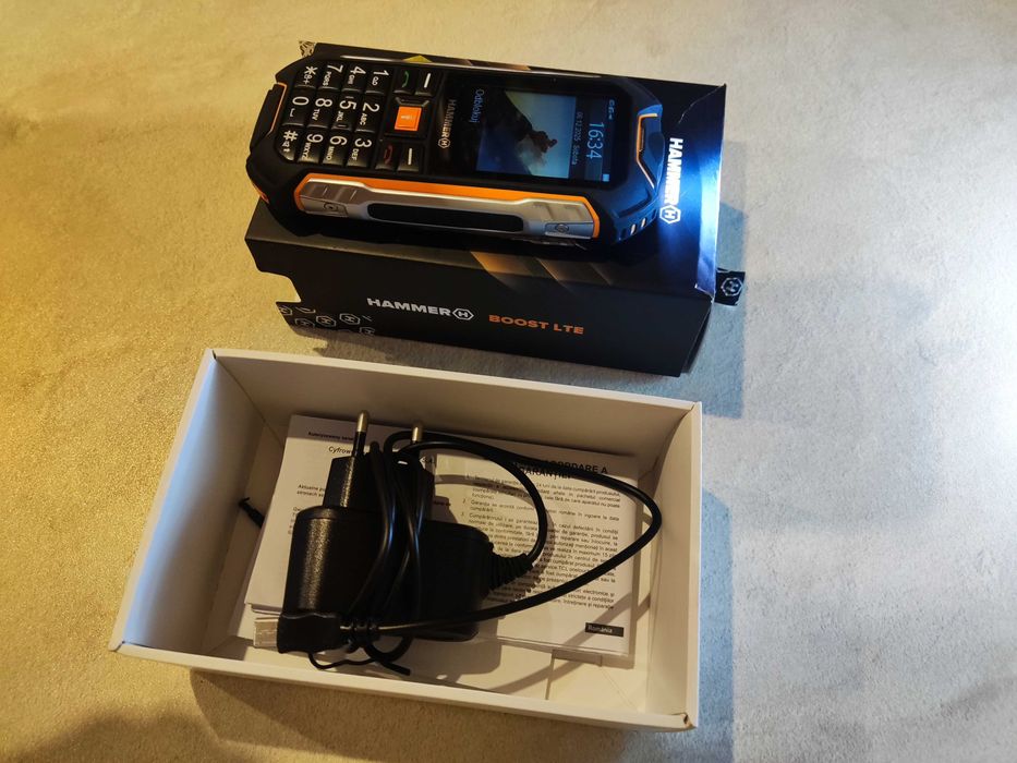 Telefon HAMMER BOOST DUAL SIM | 4G ( LTE ) IP68 | 3500 mAh