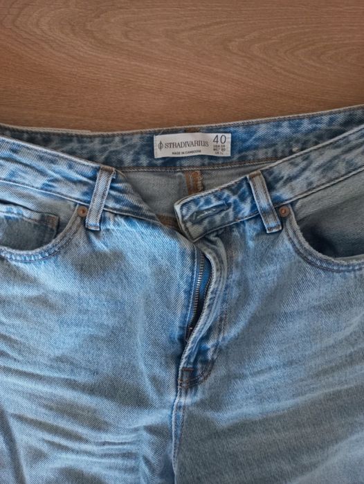 Stradivarius petite 40 L szerokie nogawki