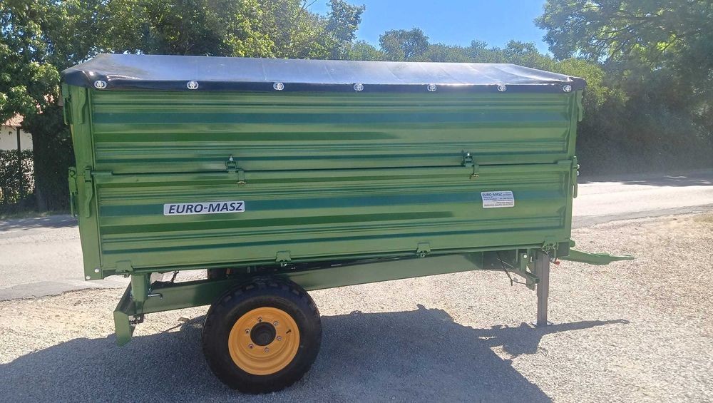 PRZYCZEPA ROLNICZA 3t jednoosiowa euro-masz WYWROTKA