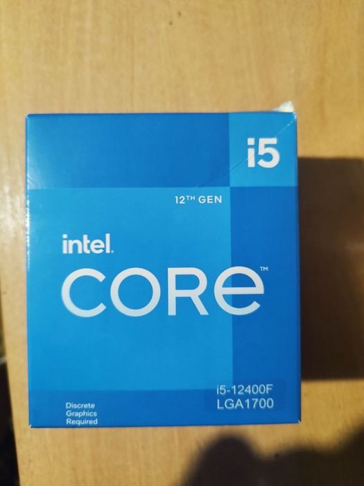 Процессор Intel core i5 12400f