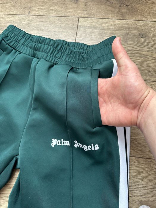 НОВІ Штани Palm Angels Dark Green  | Брюки Пальм енджилс палм pants/
