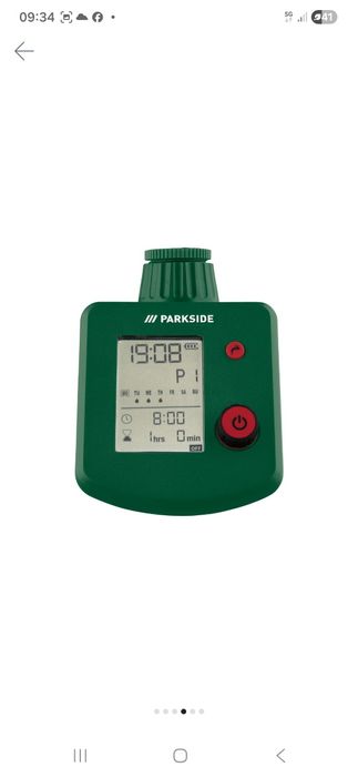 Programador rega parkside