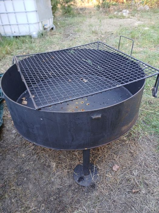 Grill Rożno Gruba Blacha Ręcznie Robione