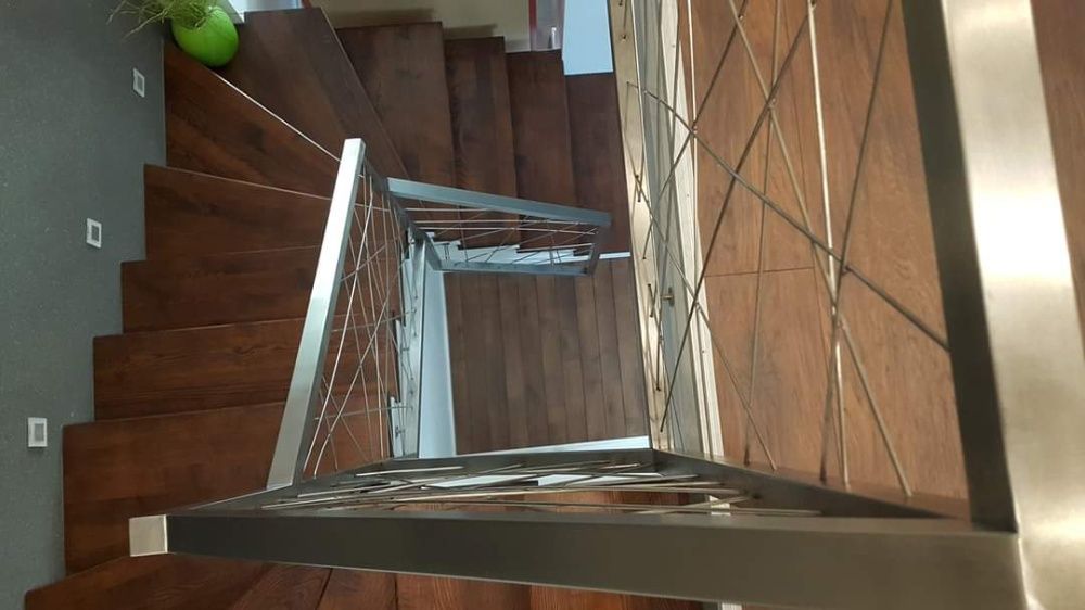 MOSINA / POZNAŃ Poręcz balustrada nierdzewnej nierdzewki inox dla do