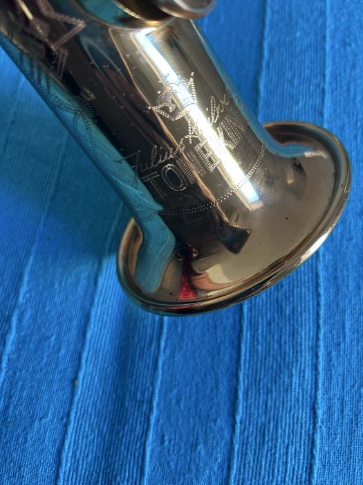 Saxofone Soprano Julius Keilwerth Toneking (Vintage Alemão) – Sapatilhas Novas