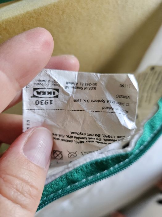 Materac rosnący ViMSIG z Ikea dwuczęściowy