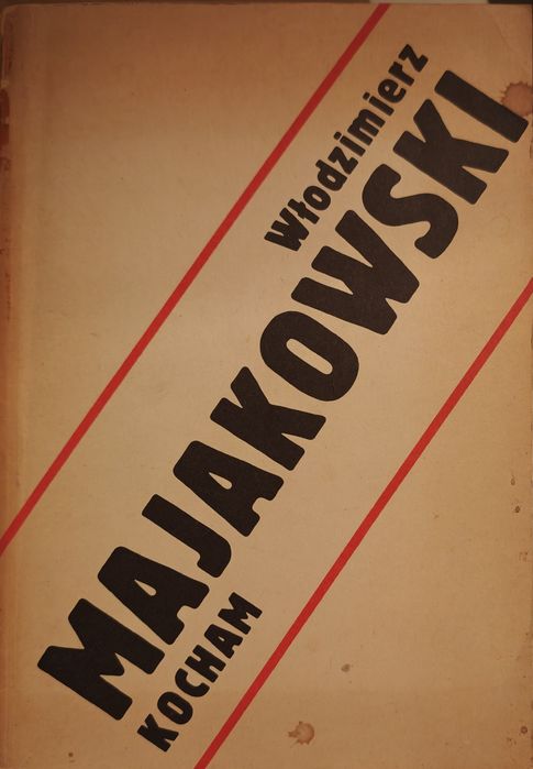 Zbiór wierszy "Miłość" Włodzimierza Majakowskiego