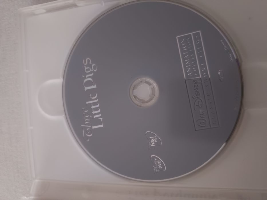 DVD Disney os 3 porquinhos