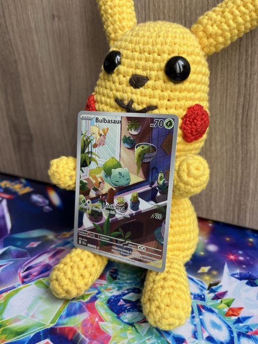 Bulbasaur Full Art - 143/142 - Stellar Crown