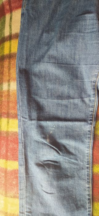 Spodnie jeans niebieskie