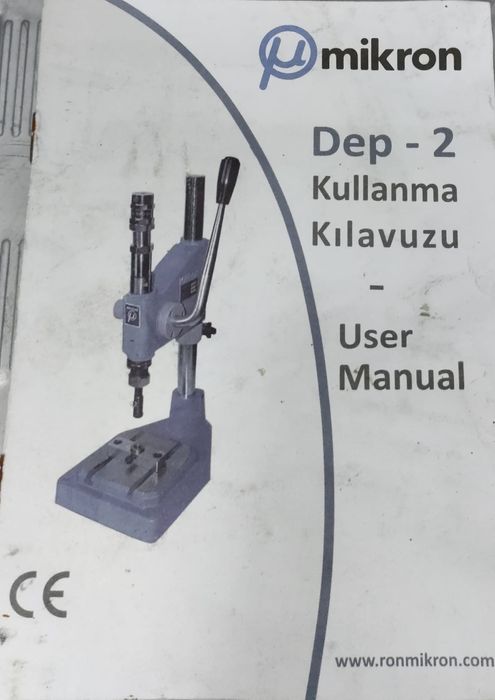 Prensa manual de precisão com impacto
