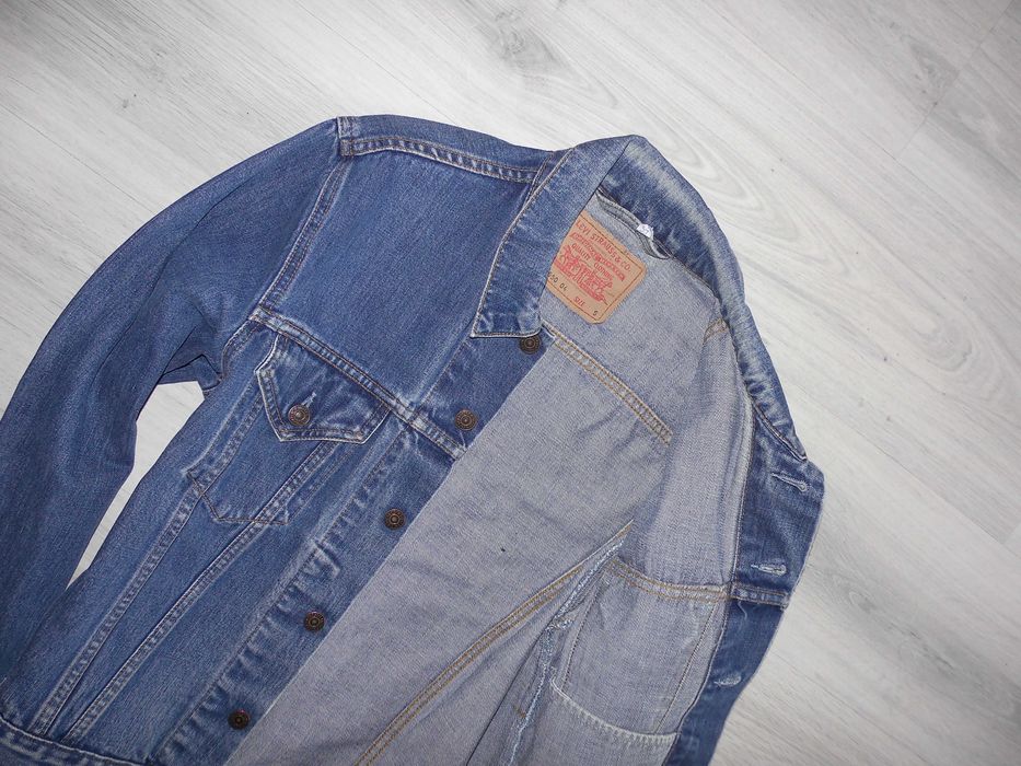 Levi`s Levi Strauss Katana Damska Oversize Jeansowa Kurtka S