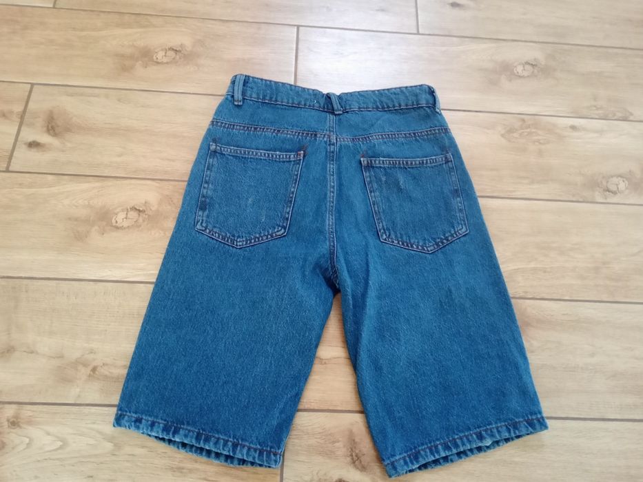 Reserved spodenki jeansowe chłopięce 146