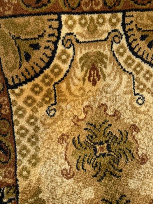 MING wełniany dywan wzór perski PRL / ART DECO 340x250 galeria 8 tys