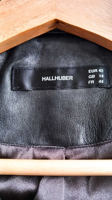 Damska klasyczna kurtka skórzana ze skóry nappa premium L