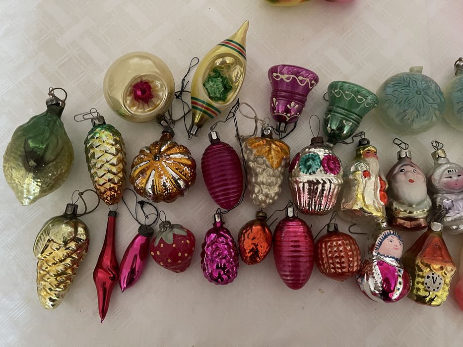 Елочные игрушки СССР