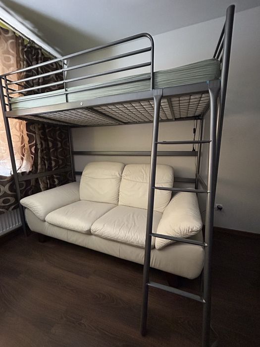 Lóżko pietrowe IKEA Svarta- wysokie  Krakow