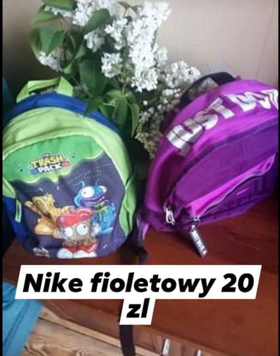 Plecak został różowy Nike i  cropp