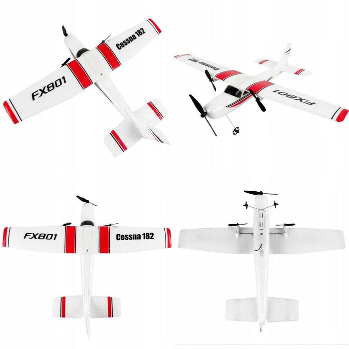 SAMOLOT Na Pilota Zdalnie Sterowany Cessna RC Prezent Szybowiec+GRATIS