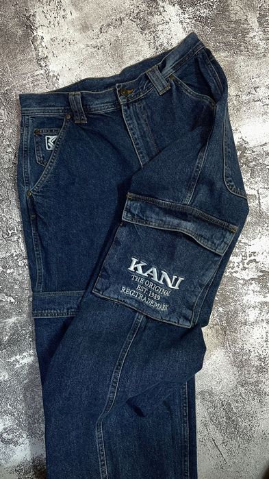Джинси Karl Kani baggy ідеальні оригінал карго вільний край широкі