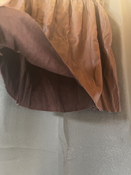 Skórzana spódnica zara