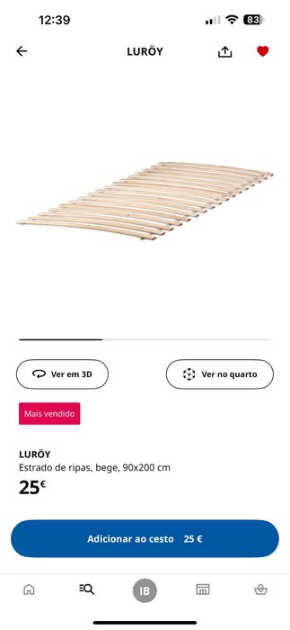 Cama solteiro com gavetas MALM ikea