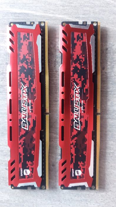 Pamięć RAM DDR4 2x8GB Crucial Ballistix