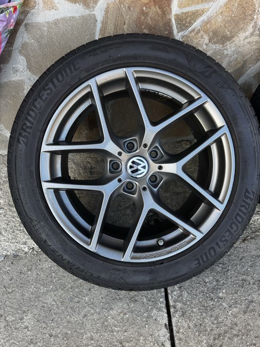 Оригінальні диски 5*120 резина BRIDGESTONE 255/45/R18 рік 21/23