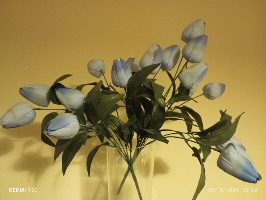 Flores artificiais decorativas