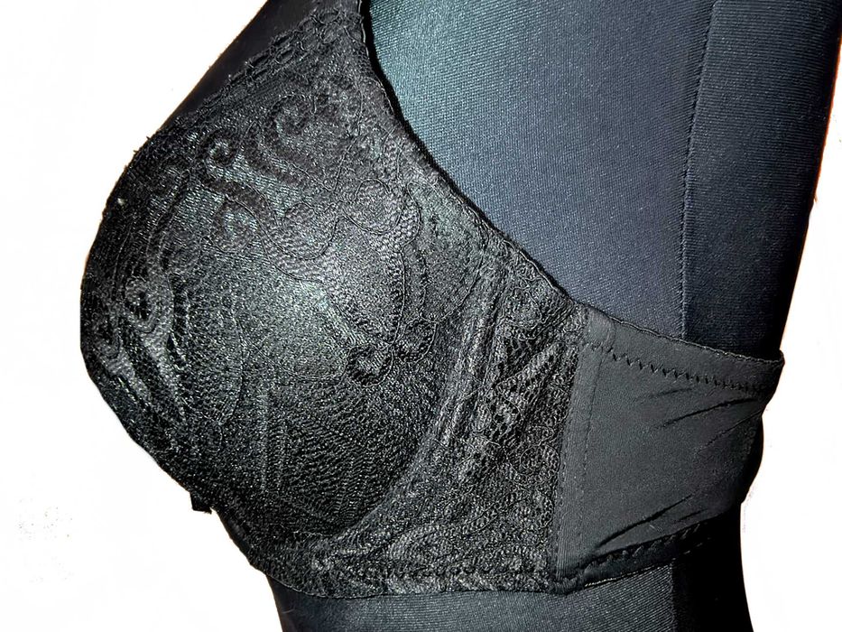 Śliczny koronkowy biustonosz stanik push-up r. 80B