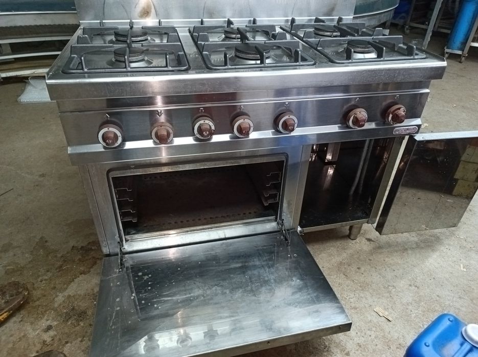 Fogão industrial a gás natural