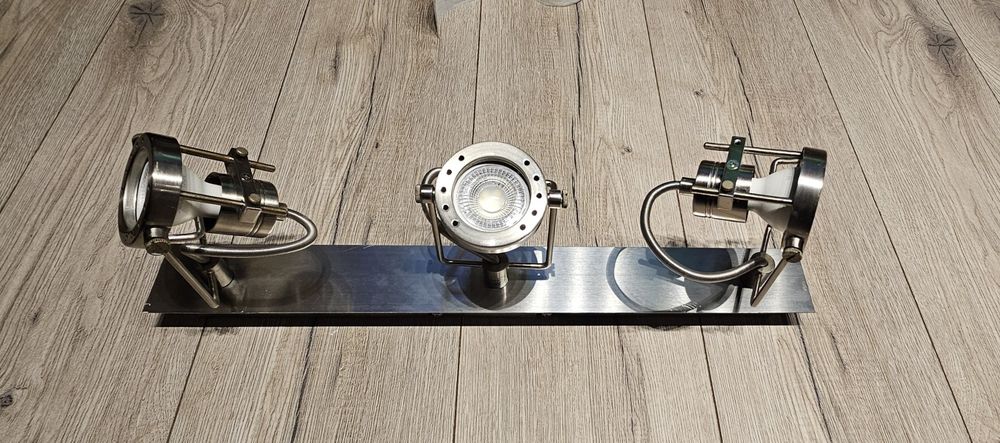 Lampa sufitowa , szczotkowana stal Żarówki Led 4.8
Stan