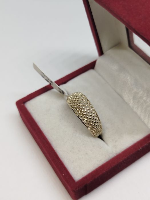 Złoty pierścionek ażurowy złoto 585 rozmiar 20