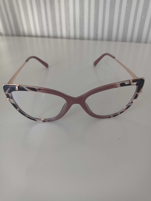 Okulary zerówki panterka